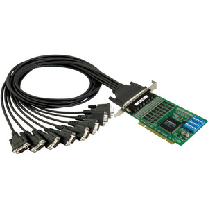 Tarjeta Serial PCI Universal Moxa CP-118U Modelo Taiwan 64351, 8 Puertos RS232 para Uso Industrial - Product Image 1