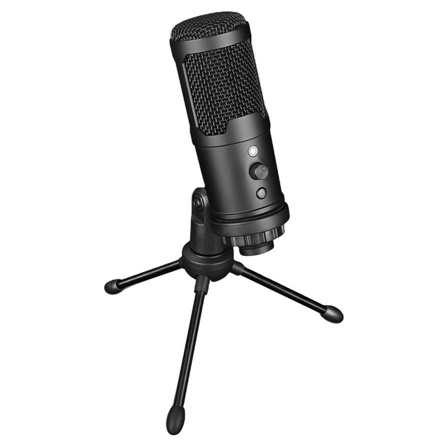 PC BM800 with V8 Sound Card Set Professional Microphones for Recording and Singing Desktop Wired USB Condenser Microphone