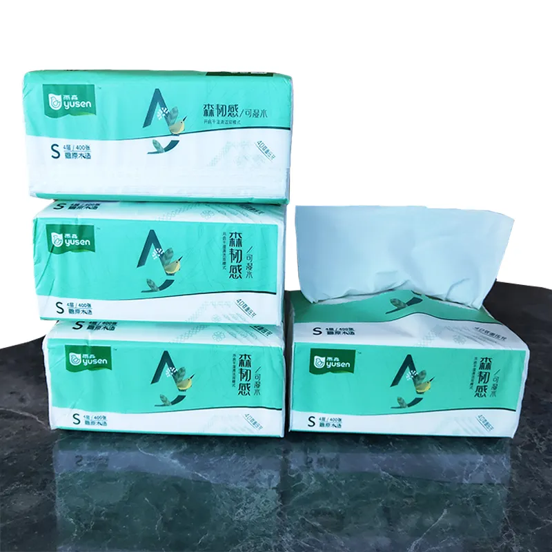 Высококачественная 100% целлюлозная салфетка для лица, салфетка для лица с принтом на заказ