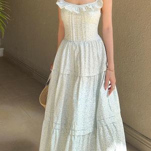 Vestido Largo Elegante de Manga Larga, Estilo Formal, Sencillo y Discreto, Ligero y Cómodo para Mujer - Product Image 4