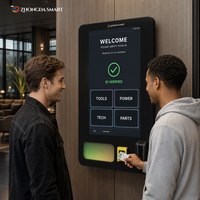 Kiosque mural à écran tactile intelligent, distributeur automatique de cigares/tabac en spirale, mini paiement NFC, SDK, conforme ADA, solution tout-en-un