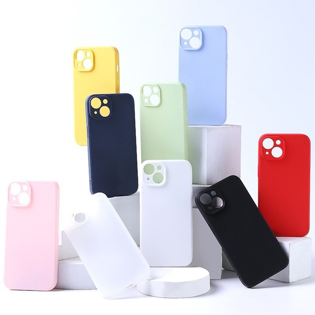 Candy Color Soft TPU Case for iPhone 16 14 15 Pro Plus 13 12 11 Pro Max 8 XR X XS SE 2022 Shockproof Silicone Phone Cover Fundas
