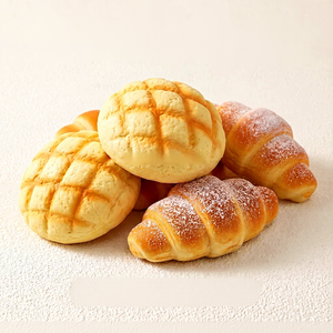 Juguete de simulación de comida blandita de piña en bolsa de PU, de rebote lento, pegajoso, suave y húmedo, excelente para amasar pan sin presión. - Product Image 1