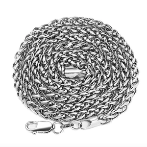 <span class=keywords><strong>Franco</strong></span> s925 de plata esterlina de gaviones de cadena retorcida cesta de la flor de enlace de cadena armadura del collar - Product Image 1