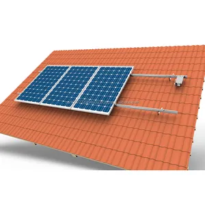 Tile Roof Mounting Solar System Solar Racking Rails Brackets