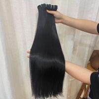 Extensions de Cheveux Naturels 100% Humains, Cheveux Humains Vierges, Vente en Gros de Mèches de Cheveux, Fournisseur d'Extensions de Cheveux