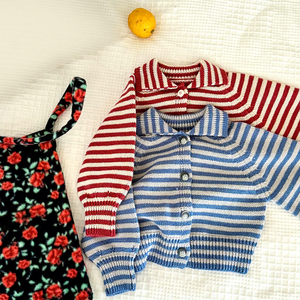 <span class=keywords><strong>Pull</strong></span> cardigan épais en mélange de laine pour enfants, style coréen, automne/hiver, pour garçons et filles 6585 - Product Image 3