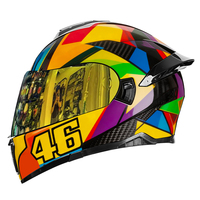 Casque de moto modulaire rabattable homologué DOT, équipement de protection pour motocross, pour hommes et femmes, casque de moto