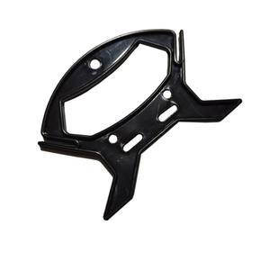 Enrouleur de ligne de pêche épaissi en plastique, manuel, pour ligne de pêche à la main, grande et petite taille, noir et rouge - Product Image 1