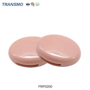 Empty 4 Inlay Powder <b>Box</b> Private Label Blush <b>Container</b> Plastic Empty Powder case <b>Box</b> for Loose Powder - Product Image 1