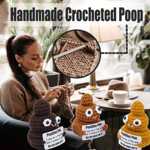 Crochet Poop Plush Toy Washed Super Soft <strong>Funny</strong> Gag <strong>Gift</strong> <strong>for</strong> <strong>Brother</strong> Dad Friends Teen Boys PP Cotton Stress Relief Office Decor - Product Image 6