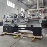Tour à métaux horizontal robuste Yade CNC CA6140, broche BT40, 4 postes à outils, longueur de travail maximale 1000 mm