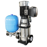 Pompe à eau industrielle verticale à fréquence variable pour circulation, avec contrôle automatique de pression constante, pompe de surpression multi-étages