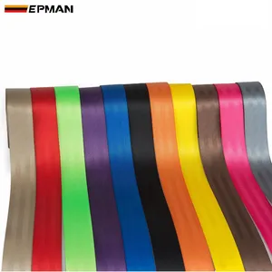 EPMAN 100 Meter/Roll Seat Belt Polyester Webbing Car 2" Safety Seatbelts Harnesses Universal Tie Down Straps EPWR2018M-100