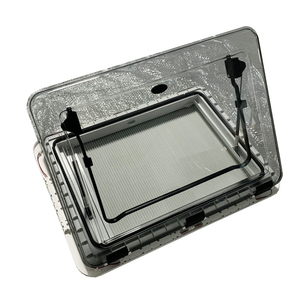 Usine directe <span class=keywords><strong>camping</strong></span>-<span class=keywords><strong>car</strong></span> <span class=keywords><strong>camping</strong></span>-<span class=keywords><strong>car</strong></span> en alliage d'aluminium acrylique verre <span class=keywords><strong>toit</strong></span> lucarne fenêtre avec télécommande lumière ouverture fonctionnelle - Product Image 1