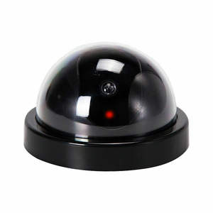 Caméra <span class=keywords><strong>de</strong></span> <span class=keywords><strong>surveillance</strong></span> dôme CCTV réaliste avec clignotement, lumière LED, pour intérieur, caméra factice simulée, sécurité (vente en gros) - Product Image 4
