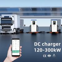 Chargeur DC ultra-rapide pour véhicules électriques, géré par le cloud, CCS2 OCPP, haute puissance, station de charge à double pistolet, autoroute