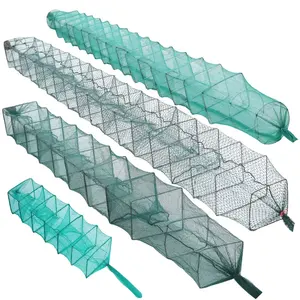 High quality folding Aquaculture Traps fish crab lobster Shrimp cage traps
