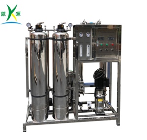Sistema de Purificación de Agua por Ósmosis Inversa de Fábrica, 500 l/h, Acero Inoxidable SS-304, Purificador de Agua en Bolsas - Product Image 1