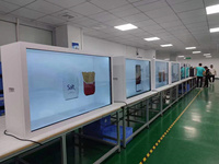 Layar LCD Transparan Hologram 3D 21,5 86 Inci, Kustom, untuk Iklan, Kabinet Layar LCD Hologram 3D Transparan