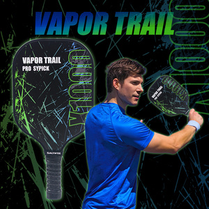 Paleta de Pickleball Profesional SALYWEE - <span class=keywords><strong>X1000</strong></span>, Fibra de Vidrio Resistente, Evita la Descamación de la Pintura, Diseño Negro y Verde Neón, Núcleo de Panal de PP - Product Image 2
