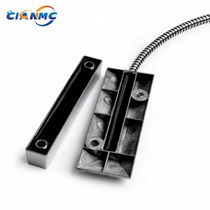 Interrupteurs à contact magnétique filaires pour portes de garage à ouverture ou fermeture normale, en métal - Product Image 6