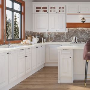 Muebles de Cocina Modernos de Lujo en Madera Maciza con Diseños Personalizados y Almacenamiento Multifuncional - Product Image 6