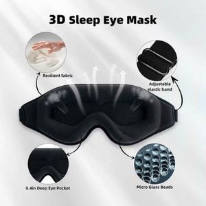 Factory Supply 3D Contoured <b>Sleep</b> <b>Mask</b> Blackout with Adjustable Strap for USA Online Shop Sell - Product Image 4