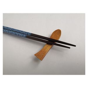 Household printing natural wooden chopsticks 5 pairs/set of 23cm wooden chopsticks