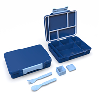 Aohea Boîte à lunch pour enfants brevetée CPC LFGB FDA, sans BPA, avec compartiments, pour l'école