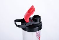Nouveau Design Fabricant Logo Personnalisé Fitness Sport Bouteilles D'eau Shaker 700ML Sans BPA PP En Plastique Protéine Shaker Bouteilles De Gymnastique