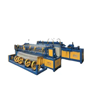 4M Width Automatic Double Wire Chain Link Fence Machine