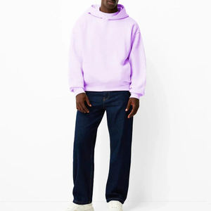 Custom Puff Printed Heavyweight 100% Cotton Sweatshirts Pullover Hoodie Manufacturer Unisex Oversized Hoodie for <b>Men</b> Winter - Product Image 5