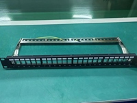 Panel Patch Kosong 1U 19 inci 24 Port STP CAT6A - Obral!