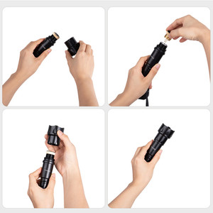 Uniquefire UF-2001 và UF-2002 zoom đèn pin dẫn mô-đun - Product Image 3