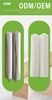 Scellant silicone structurel résistant à l'eau de fabrication chinoise, noir, pour aquarium en verre, scellant silicone acetoxy