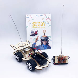 Kit de télécommande éducatif 5 en 1 à faire soi-même, expériences scientifiques, jouets STEM pour enfants, apprendre à construire une voiture robot, kits scientifiques mensuels pour enfants - Product Image 4