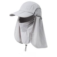 Haute qualité Uv Protection pêche randonnée Camping visière chapeau visage cou couverture pêche soleil protéger pour hommes et femmes