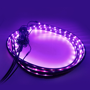 Kit de Luces LED RGB 5050 para Debajo del Coche, 4 Piezas, Sistema de Iluminación Neón, Lámpara LED de Ambiente, Conexión A5/A6, Plug & Play - Product Image 3