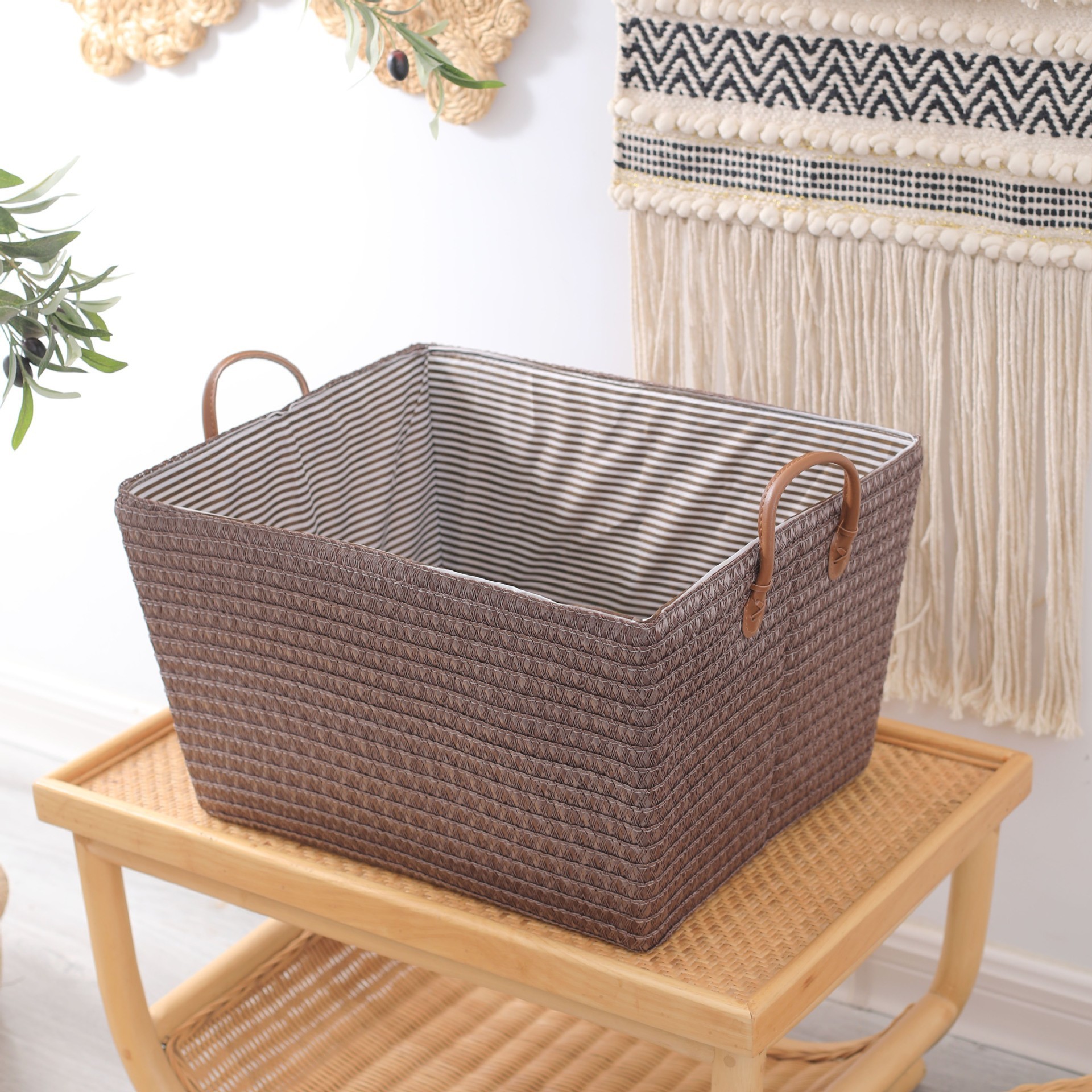 Marrón castaño, 45*35*25 mm [Lámina de plástico impermeable]