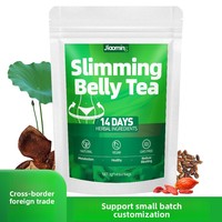 Teh Herbal Pelangsing Perut Impor 14 Hari Tanpa Gula Grosir