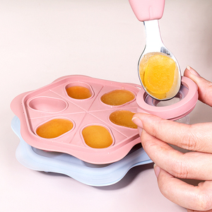 Moule à sucettes en silicone de qualité alimentaire, distributeur de nourriture pour bébé, <span class=keywords><strong>sucette</strong></span> pour fruits, mini congélateur, <span class=keywords><strong>sucette</strong></span> pour lait maternel, 0-12 mois, imprimé - Product Image 6