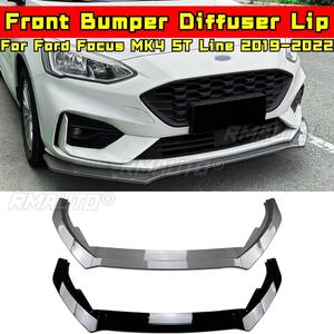 Protector de Parachoques Delantero, Difusor de Parachoques Delantero, Protector de Labio, Divisor para Ford Focus MK4 ST Line 2019-2022, Accesorios para Automóviles - Product Image 2