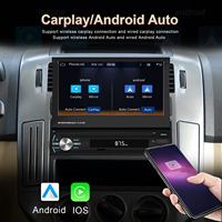 Podofo 7 ''Single Din Voiture Lecteur MP5 Voiture Stéréo Auto Électronique Sans Fil Carplay Android Auto GPS AM/FM BT