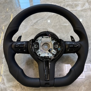 Volante Deportivo Negro Personalizado para <span class=keywords><strong>BMW</strong></span> F01 F02 F48 F49 F39 F25 F26 F97 F98 F92 E92 M5 330i 328i - Product Image 2
