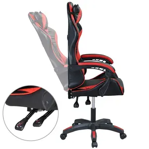 Pabrik penjualan langsung disesuaikan kursi balap kursi putar ergonomis PC kursi game balap untuk Gamer