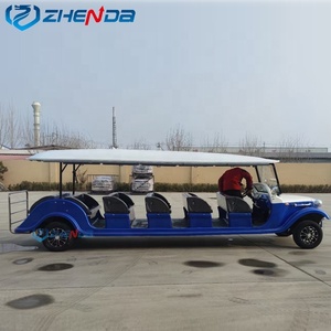 Luxury <b>Cheap</b> Golf Cart Electric Tourist Sightseeing Buggy Electric Classic Car Vintage Vehicle for Resort Hotel - Product Image 2