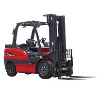Chariot élévateur électrique 3,5 tonnes le plus vendu pour la logistique d'entrepôt, chariot élévateur à batterie lithium avec certification CE