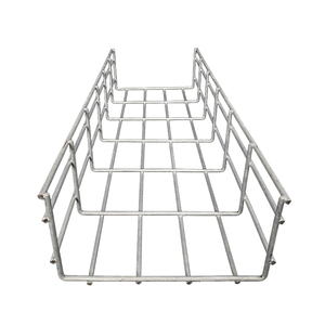 Bandeja de Cables de Malla de Alambre Galvanizado en Caliente, de Acero Resistente y Ventilada, para Plantas Eléctricas y Fábricas - Product Image 3