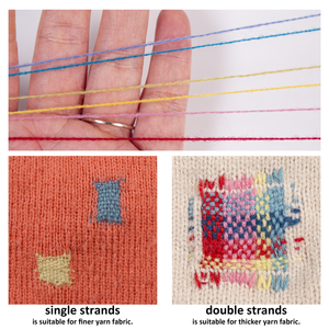 Kit de fil <span class=keywords><strong>à</strong></span> coudre en <span class=keywords><strong>laine</strong></span> pour réparation, 6 couleurs, 960m, fil multicolore pour réparer les vêtements et les chaussettes - Product Image 4